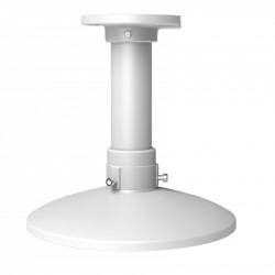 Roof mount - For dome cameras - Suitable for outdoor use - White color - Compatible with Hiwatch Hikvision - Cable pin - DS-1661
