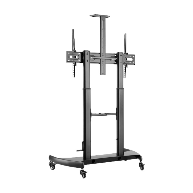 Bodenständer mit Rädern - Bis 86" - Maximales Gewicht 100Kg - VESA 1000x600mm - FT100TE-123 - 1
