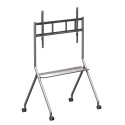 Floor stand with wheels - Up to 86" - Maximum weight 100 kg - VESA Max. 1000 x 600 mm - IB-IB3315-L - 1