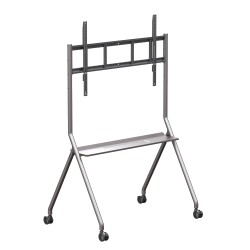 Floor stand with wheels - Up to 86" - Maximum weight 100 kg - VESA Max. 1000 x 600 mm - IB-IB3315-L - 1