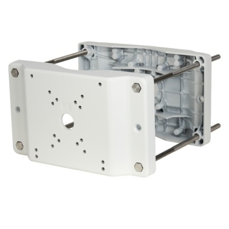 Halterung für Masten/Laternenmasten - Für motorisierte Domekameras - Durchmesserbereich 150~300 mm - Geeignet für den Außenberei