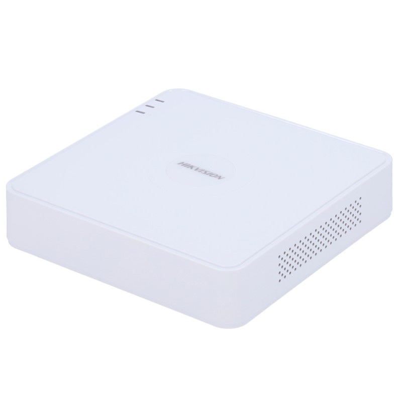 Hikvision - VALUE Series - NVR Recorder for IP Cameras - 4 CH Video / Maximum Resolution 4Mpx - Bandwidth 40 Mbps - Supported - 