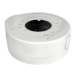 Junction box - For dome cameras - Suitable for outdoor...
