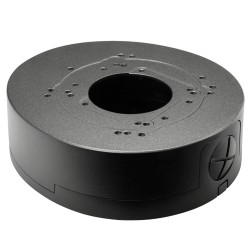 Junction box - For dome cameras - Suitable for outdoor...