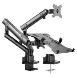 Laptop- und Monitor/TV-Ständer - Installation auf dem...