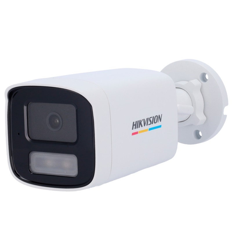 Hikvision - IP Bullet Camera Value Series - Resolution 4 Megapixel (2560x1440) - Lens 4 mm | ColourVu | Integrated Microphone - 