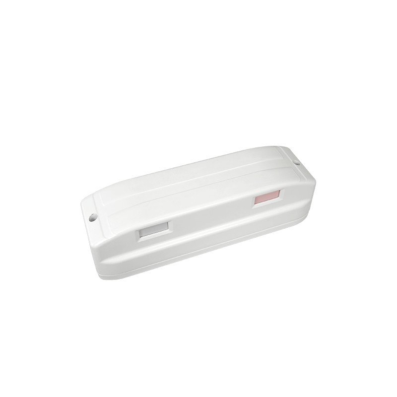 PIR detector - Integrated Ajax transmitter - Curtain type, double PIR per side - Detection 9 m per side - Outdoor range - SOP-BR