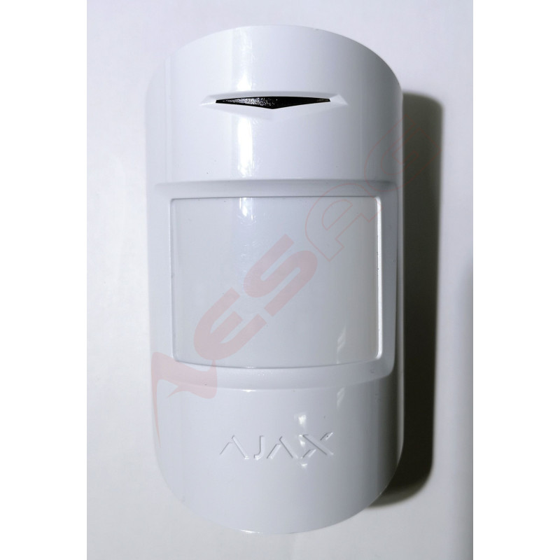 AJAX | Funk Bewegungsmelder mit Mikrowellen Sensor - MotionProtect Plus (Weiß)