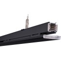 Synergy 21 LED Track-Serie für Stromschiene VLG-Serie 35-50W, 90°, CCT, CRI80 Schwarz Single-Sided-Rotation - 249052 - 3