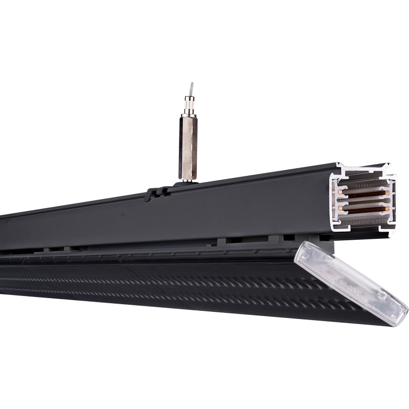 Synergy 21 LED Track-Serie für Stromschiene VLG-Serie 35-50W, 90°, CCT, CRI80 Schwarz Single-Sided-Rotation - 249052 - 4