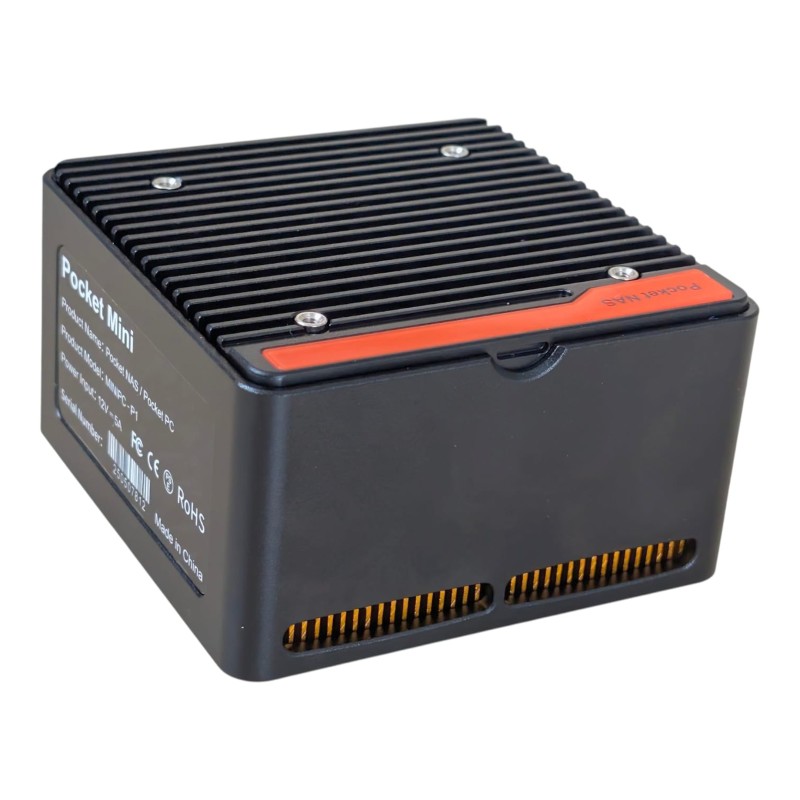 ALLNET Mini PC NAS-N355, Windows 11 Pro, 16GB Ram, 256GB SSD, 2x USB 3.2, 2xHD out, 4x M.2 NVME - 250268 - 3