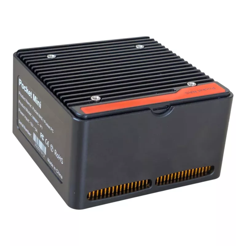 ALLNET Mini PC NAS-N355, Windows 11 Pro, 16GB Ram, 256GB SSD, 2x USB 3.2, 2xHD out, 4x M.2 NVME - 250268 - 3