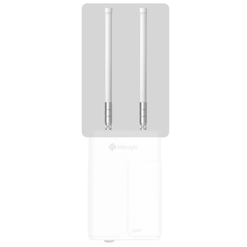 Milesight IoT LoRaWAN Gateway UG67 Ext. 2 * LoRa Antennas 868Mhz Accessories - 196024 - 1