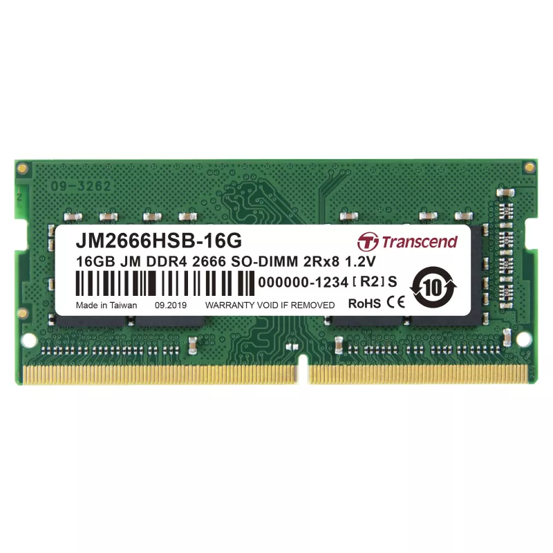Transcend - DDR4-SO-DIMM - JM2666HSB-16G - 220706 - 1