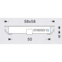 Synergy 21 recessed floor spotlight ARGOS square IP54 cw - 109411 - 4