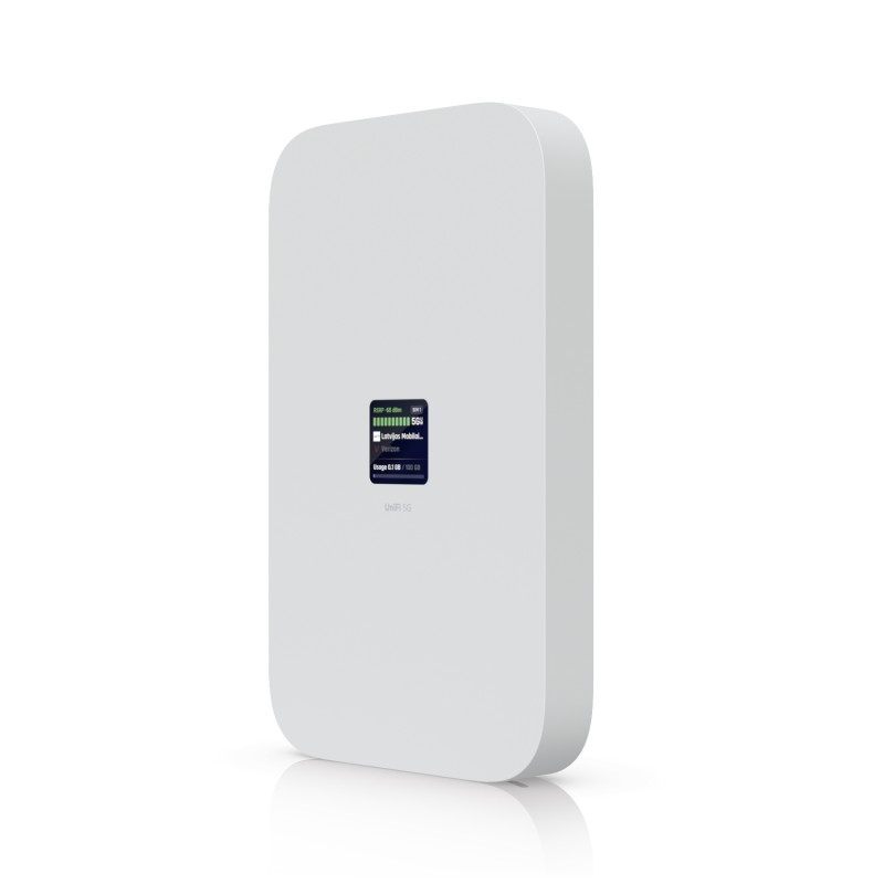 Ubiquiti UniFi 5G Max &bull 1x Nano SIM &bull 1x Nano-SIM or eSIM &bull 1x 2.5 GbE &bull PoE in &bull U5G-Max - 251706 - 2
