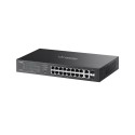 TP-Link Switch easy managed Layer2 20 Port &bull 18x 1GbE &bull 16x PoE af &bull 2x SFP &bull 150W PoE Budget &bull Fanless &b -