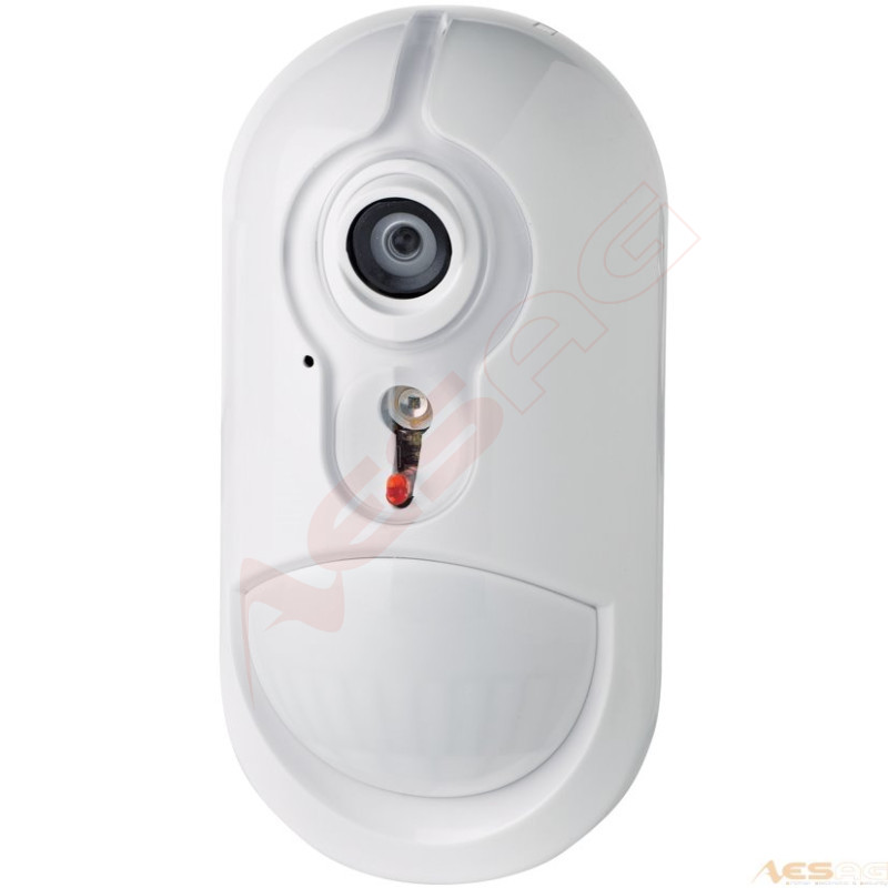 Visonic PowerG wireless motion detector with integrated camera