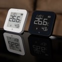 Shelly · Plug & Play · "Blu ZB H&T Black" · Temperatur- & Feuchtigkeitssensor · Bluetooth · Zigbee · Batterie · Schwarz - 252279