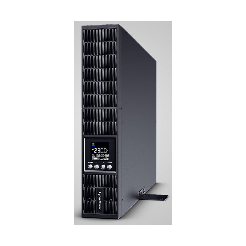 CyberPower USV, OLS Tower/19"-Serie, 3000VA/2700W, 2HE, On-Line, LCD, USB/RS232, incl. SNMP-Karte eingebaut(RMCARD205), - 222243