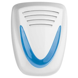 Outdoor siren mini "Murano" (light blue)