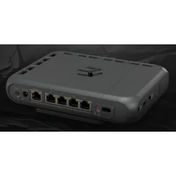 MikroTik home BE Access Point MA53UG+HbeH, hAP be³, 2.4/5 GHz BE, 5x 2.5 GB, Desktop/Tower Case - 252443 - 1