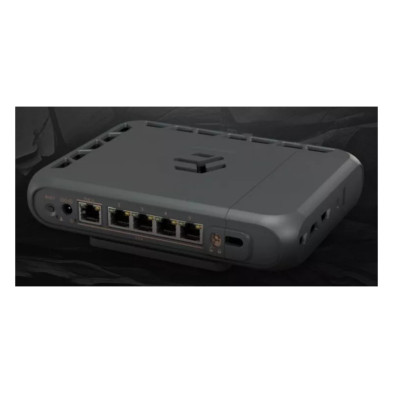 MikroTik home BE Access Point MA53UG+HbeH, hAP be³, 2.4/5 GHz BE, 5x 2.5 GB, Desktop/Tower Case - 252443 - 1