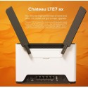 MikroTik Chateau LTE7 ax with two wireless interfaces (2.4 and 5 Ghz), 4x Gigabit, 1x 2.5 GB, S53UG+5HaxD2HaxD-TC&R11e-LTE7 - 25