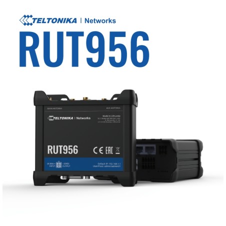 Teltonika · Router · RUT956 · LTE Modem Router/WLAN · eSIM - 252560 - 1