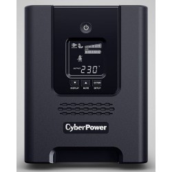 CyberPower UPS, PR Tower series, 2200VA/1980W, line-interactive, pure sine wave, LCD, USB/RS232, ext. runtime, - 252621 - 1
