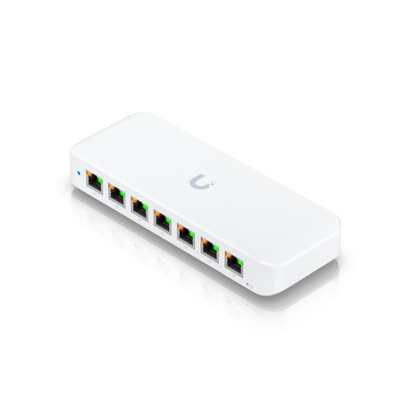 Ubiquiti Switch full managed Layer2 8 Port &bull 8x GbE &bull PoE Budget 52W &bull 7x PoE at &bull 1x PoE bt In &bull Desktop &b