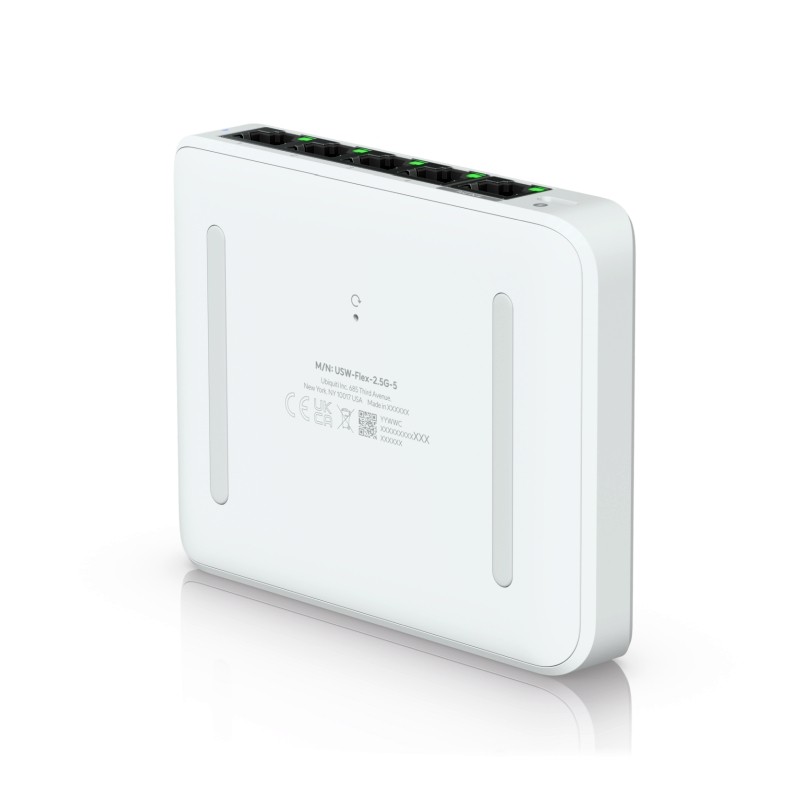 Ubiquiti Switch smart managed Layer2 5 Port &bull 5x GbE &bull 1x PoE at In &bull Desktop &bull Fanless &bull UniFi &bull etc. -