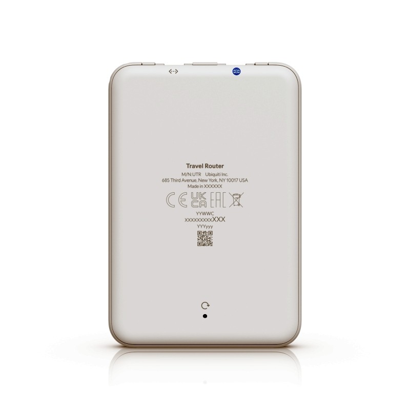 Ubiquiti UniFi Travel Router &bull WiFi 5 &bull 2x2 &bull 2x GbE &bull USB-C &bull UTR - 252426 - 7