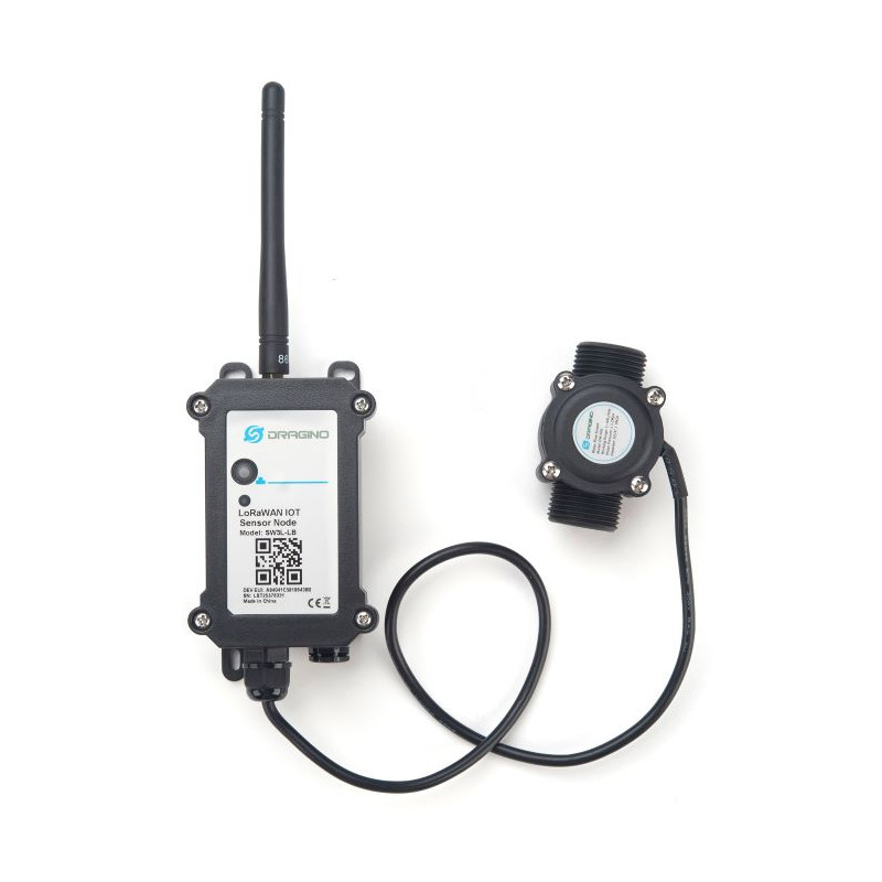 DRAGINO · Sensor · LoRa · Wasserdurchlaufzähler G3/4 Zoll / DN20 · SW3L-LB-EU868-006 - 233103 - 3