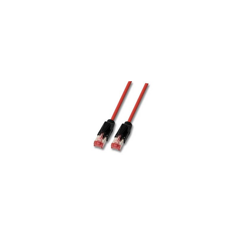 Patchkabel RJ45, CAT6 900Mhz, 5m rot, S-STP(S/FTP)-PUR, ND-UC900+TM21, Industrietauglich(PUR), - 128753 - 2