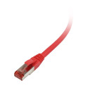 Patchkabel RJ45, CAT6 250Mhz, 0.15m rot, S-STP(S/FTP), LSZH, Synergy 21, - 136641 - 2