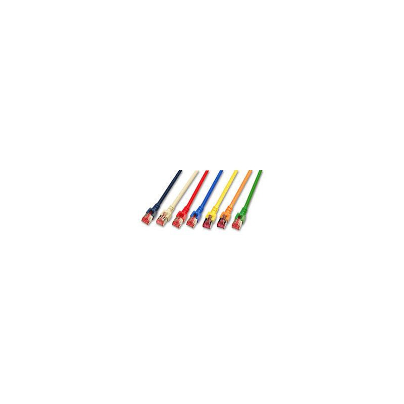 Patchkabel RJ45, CAT6 250Mhz, 0,25m grau, S-STP(S/FTP), LSOH - 137124 - 2