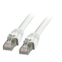 Patchkabel RJ45, CAT8.1 2000Mhz, 0.5m, grau, S-STP(S/FTP), BC, LSZH, - 189982 - 2
