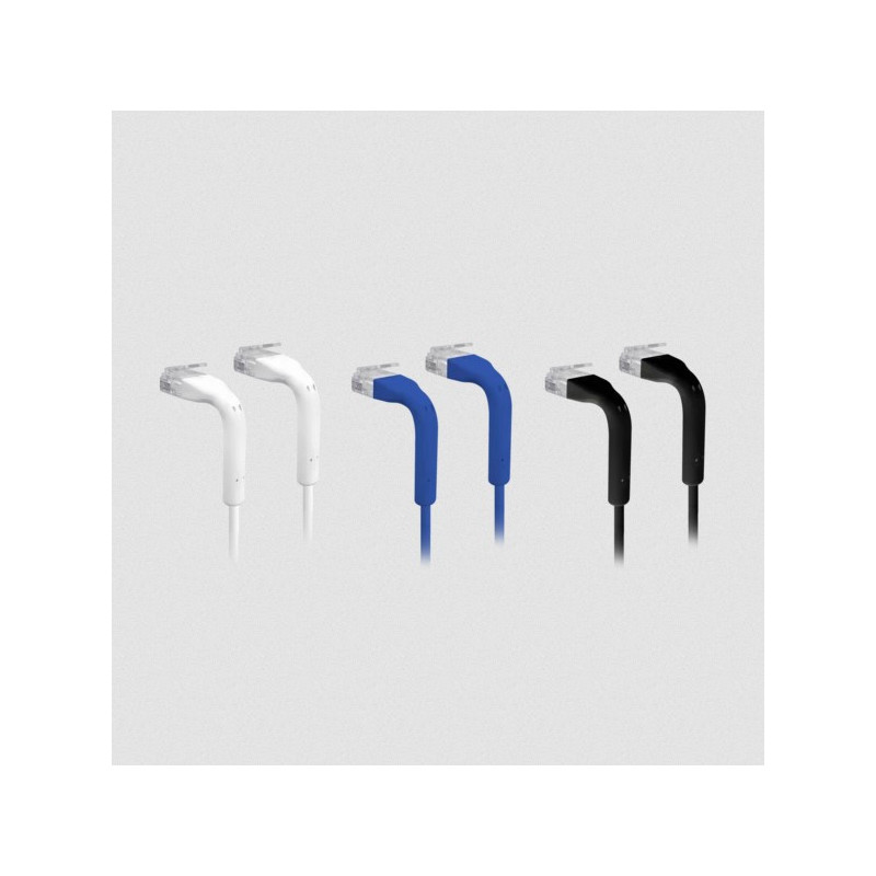 Ubiquiti Patchkabel RJ45 / Cat6 / 250 Mhz / 0,3m / OD3mm / Blau - 200631 - 2