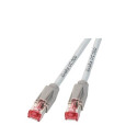 Patch cable RJ45, CAT6A 900Mhz, 0.25m white, S-STP(S/FTP), ND-UC900+TM21 - 200837 - 2