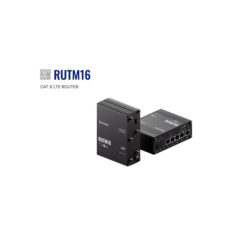 Teltonika · Router · RUTM16 · LTE Global Router CAT6 - 252741 - 1