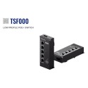 Teltonika · Switch · TSF000 · 5 Port 10/100 Flat Industrial unmanaged Switch, 4x PoE+ - 252743 - 1