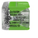 Wago Serie 221 - 10*4mm (15 Stück) Green Range - 252780 - 2