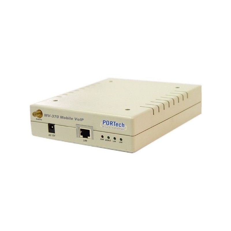 Portech GSM/UMTS - VoIP Gateway 1x SIM / 1x LAN MV-370-4G - 184464 - 2