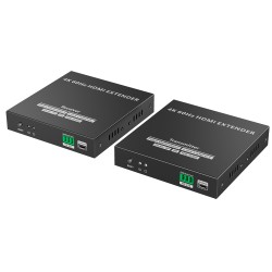 HDMI-Signalverlängerung - Reichweite 120 m - Auflösung 4K - Erlaubt 1 Verbindungen:M - HDMI-Schleifenausgang