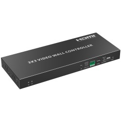 Elektronik Videowand HDMI - Videowand 3x3 - Erlaubt 1:9 - Auflösung 4K - HDMI-VW-9-4K - 1