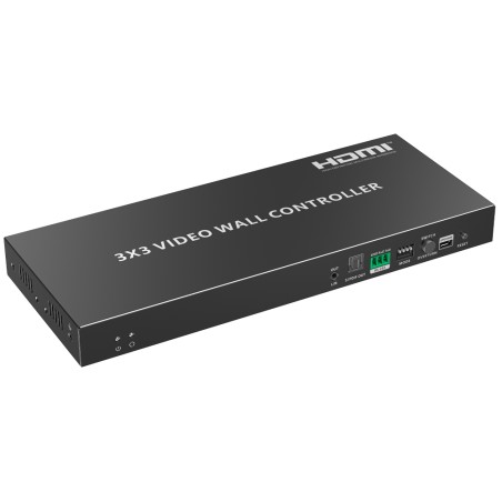 Elektronik Videowand HDMI - Videowand 3x3 - Erlaubt 1:9 - Auflösung 4K
