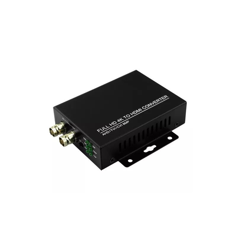 BNC Konverter zu HDMI - 1 eingan BNC - 1 HDMI-Ausgang 1080p - 1 BNC-Ausgang (Schleife mit BNC-Eingang) - Ausgabeauflösung 1080p 