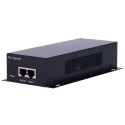 Zweifacher PoE-Injektor - Eingabe RJ45 10/100/1000/10000 Mbit/s - Gesamtleistung 60 W - Maximale Entfernung 100 m - PoE/PoE+ IEE