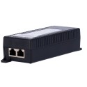 PoE-Injektor - Eingabe/Ausgabe RJ45 10/100/1000/2500 Mbps - Leistung 60 W - Maximale Entfernung 100 m - PoE/PoE+/Hi-PoE IEEE802.